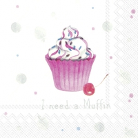 Servietten 25x25 cm - DONUTS LOVE