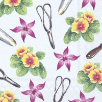 Servietten 25x25 cm - MARTINA light blue