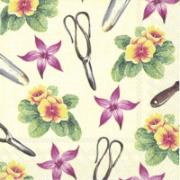 Servietten 25x25 cm - MARTINA yellow