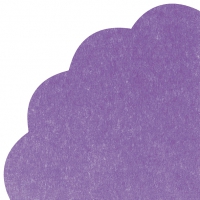 Servietten - Rund - UNI purple