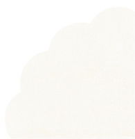 Servietten - Rund - UNI weiß