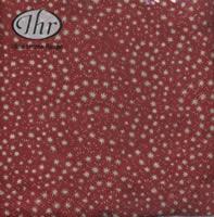 Servietten 33x33 cm - DANCING STARS red