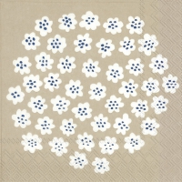 Servietten 33x33 cm - PUKETTI cream Servietten 33x33 cm - PUKETTI cream