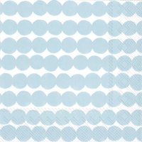 Servietten 33x33 cm - RÄSYMATTO light blue