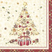 Servietten 33x33 cm - CHRISTMAS BAKERY TREE (V&B)