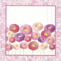 Servietten 33x33 cm - PRETTY BELLIS pink Servietten 33x33 cm - PRETTY BELLIS pink