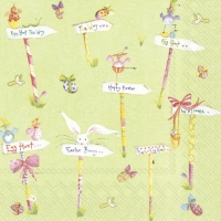 Servietten 33x33 cm - EASTER EGG HUNT light green Servietten 33x33 cm - EASTER EGG HUNT light green