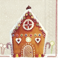 Servietten 33x33 cm - MY SWEET HOUSE linen