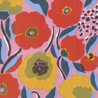 Servietten 33x33 cm - ROSARIUM rose