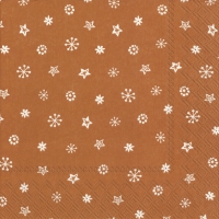 Servietten 33x33 cm - LITTLE JOY copper