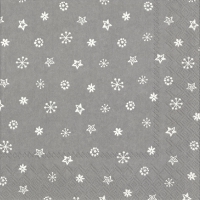 Servietten 33x33 cm - LITTLE JOY light grey