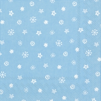 Servietten 33x33 cm - LITTLE JOY light blue