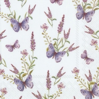 Servietten 33x33 cm - LA LAVANDE light blue