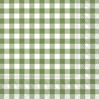 Servietten 33x33 cm - TAVERNA dark green