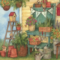 Servietten 33x33 cm - IN THE GARDEN
