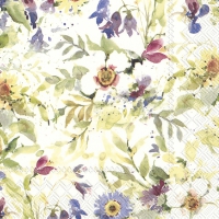 Servietten 33x33 cm - PACKED FLOWER