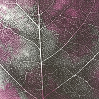 Servietten 33x33 cm - THE LEAF pink