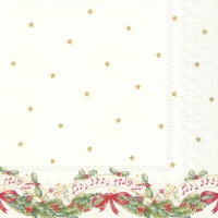 Servietten 33x33 cm - CHRISTMAS MUSIC (V&B)