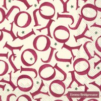 Servietten 33x33 cm - JOY ALLOVER