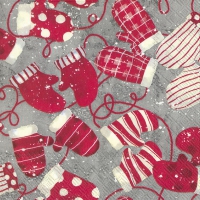 Servietten 33x33 cm - MITTENS