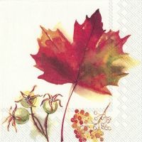 Servietten 33x33 cm - MAGIC AUTUMN cream