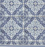 Servietten 33x33 cm - LORENZO blue