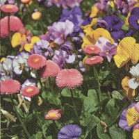 Servietten 33x33 cm - FLOWERS IN THE SPRING