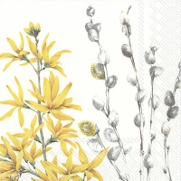 Servietten 33x33 cm - YELLOW SPRING TIME