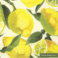 Servietten 33x33 cm - LEMONS