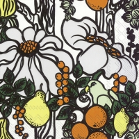 Servietten 33x33 cm - PALA TAIVASTA grey