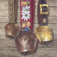 Servietten 33x33 cm - COWBELL