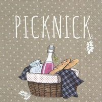 Servietten 33x33 cm - PICKNICK