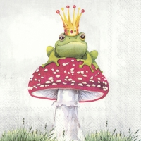 Servietten 33x33 cm - LUCKY FROG