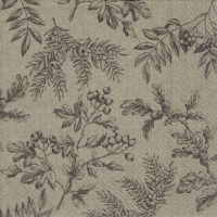 Servietten 33x33 cm - SILENTS PLANTS linen Servietten 33x33 cm - SILENTS PLANTS linen