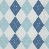 Servietten 33x33 cm - CLASSICAL blue