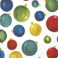 Servietten 33x33 cm - PRETTY TREE ORNAMENTS Servietten 33x33 cm - PRETTY TREE ORNAMENTS