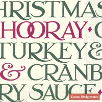 Servietten 33x33 cm - CHRISTMAS TOAST cream