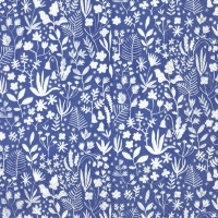 Servietten 33x33 cm - SUMMER ANNI blue