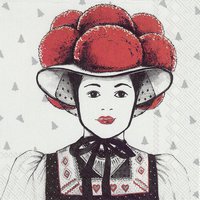 Servietten 33x33 cm - SCHWARZWALDMARIE