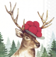 Servietten 33x33 cm - SCHWARZWALD HIRSCH