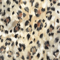 Servietten 33x33 cm - LEONARD light brown