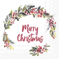 Servietten 33x33 cm - HANNAH MERRY CHRISTMAS Servietten 33x33 cm - HANNAH MERRY CHRISTMAS