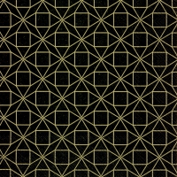 Servietten 33x33 cm - SQUARE PATTERN black