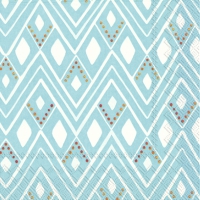 Servietten 33x33 cm - AMADAHY turquoise