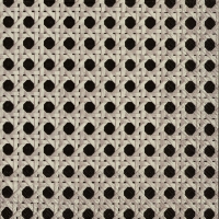 Servietten 33x33 cm - GEFLECHT black