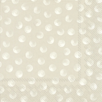 Servietten 33x33 cm - PIGGY DOTS linen