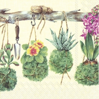 Servietten 33x33 cm - MARTINA yellow