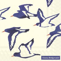 Servietten 33x33 cm - OYSTER CATCHERS cream