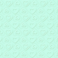 Servietten 33x33 cm - CARINO UNI light blue