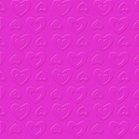 Servietten 33x33 cm - CARINO UNI pink